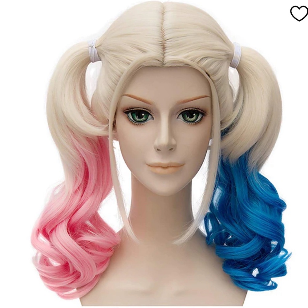 Harley Quinn Wig Pig Tails